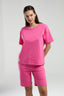 Rolypoly Kadın Yazlık Regular Fit Pembe Bermuda RP3592-S-V2