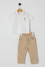 U.S POLO ASSN ERKEK BEBEK 2Lİ PİKE T-SHIRT TAKIM