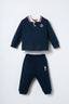 U.S. Polo Assn. Erkek Bebek Lacivert Uzun Kol Pijama Takım USB3197-C-V1