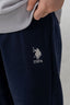 U.S. Polo Assn. Erkek Çocuk Baskılı Gri Uzun Kol Eşofman Takımı US2605-C-V2