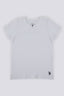 U.S. Polo Assn. Erkek Çocuk Bisiklet Yaka Pigment Baskılı Kışlık Regular Fit Beyaz İç Giyim US1381-C-V1