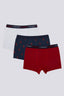 U.S. Polo Assn. Erkek Çocuk Pigment Baskılı Kışlık Regular Fit Kırmızı Boxer US1374-C-V2