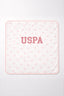 U.S. Polo Assn. Kız Bebek Kışlık Regular Fit Beyaz Mendil USB2654-C-V1