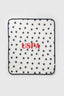 U.S. Polo Assn. Erkek Bebek Pigment Baskılı Kışlık Regular Fit Beyaz Battaniye USB2642-C-V1