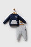 U.S. Polo Assn. Erkek Bebek Kışlık Regular Fit Lacivert Bebek Takımı USB2623-C-V1