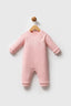 U.S. Polo Assn. Kız Bebek Kışlık Regular Fit Pembe Tulum USB2717-C-V1