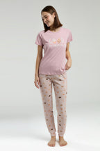 Rolypoly Kadın Pembe Pijama Takımı