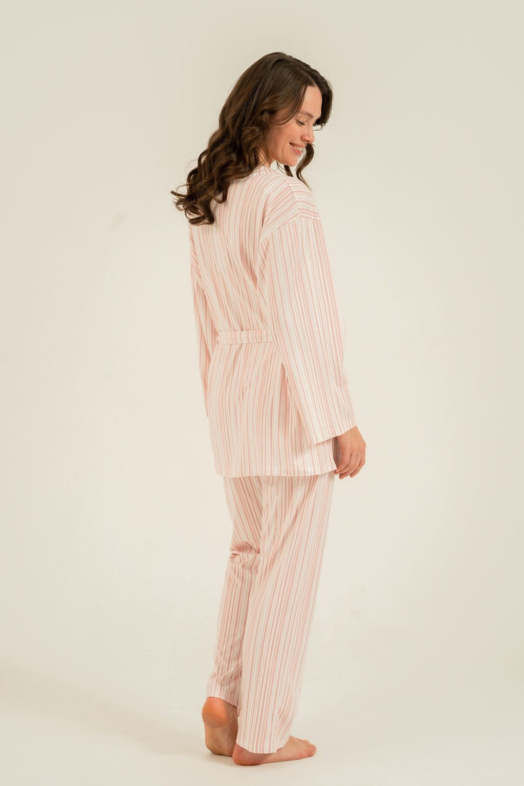 Arnetta Kadın Pembe Braletli Pijama Takımı AR3756-S-V1