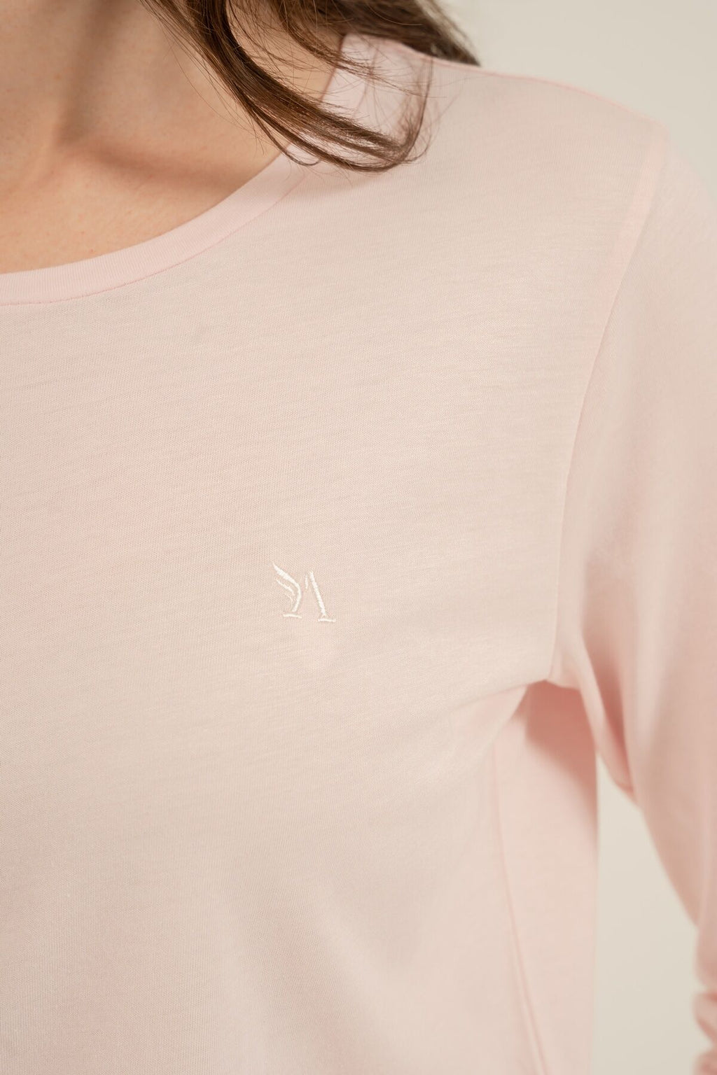 Arnetta Kadın Pembe Uzun Kol Pijama Takım AR3753-S-V1