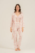Arnetta Kadın Roses Krem Braletli Pijama Takımı AR3746-S-V1