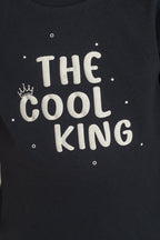 Arnetta The Cool King Baba Oğul Lacivert Uzun Kol Pijama Takım AR3821-A-V1