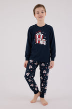 Rolypoly Erkek Çocuk Lacivert Pijama Takımı