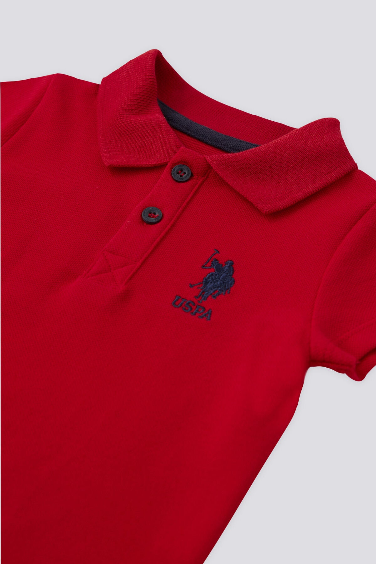 U.S. Polo Assn Lisanslı Collar Kırmızı Erkek Bebek Takımı Ürün ikincil görseli