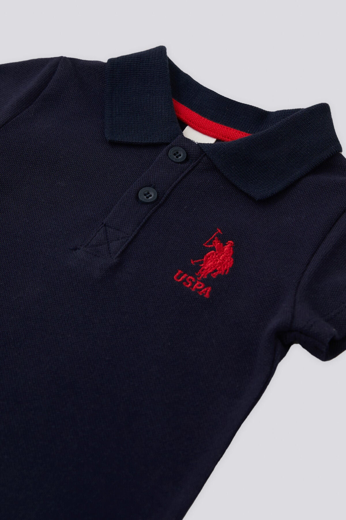 U.s. Polo Assn Lisanslı Collar Lacivert Erkek Bebek Takımı Ürün ikincil görseli
