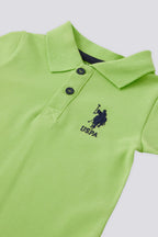 U.S. Polo Assn Lisanslı Collar Yeşil Bebek Takımı
