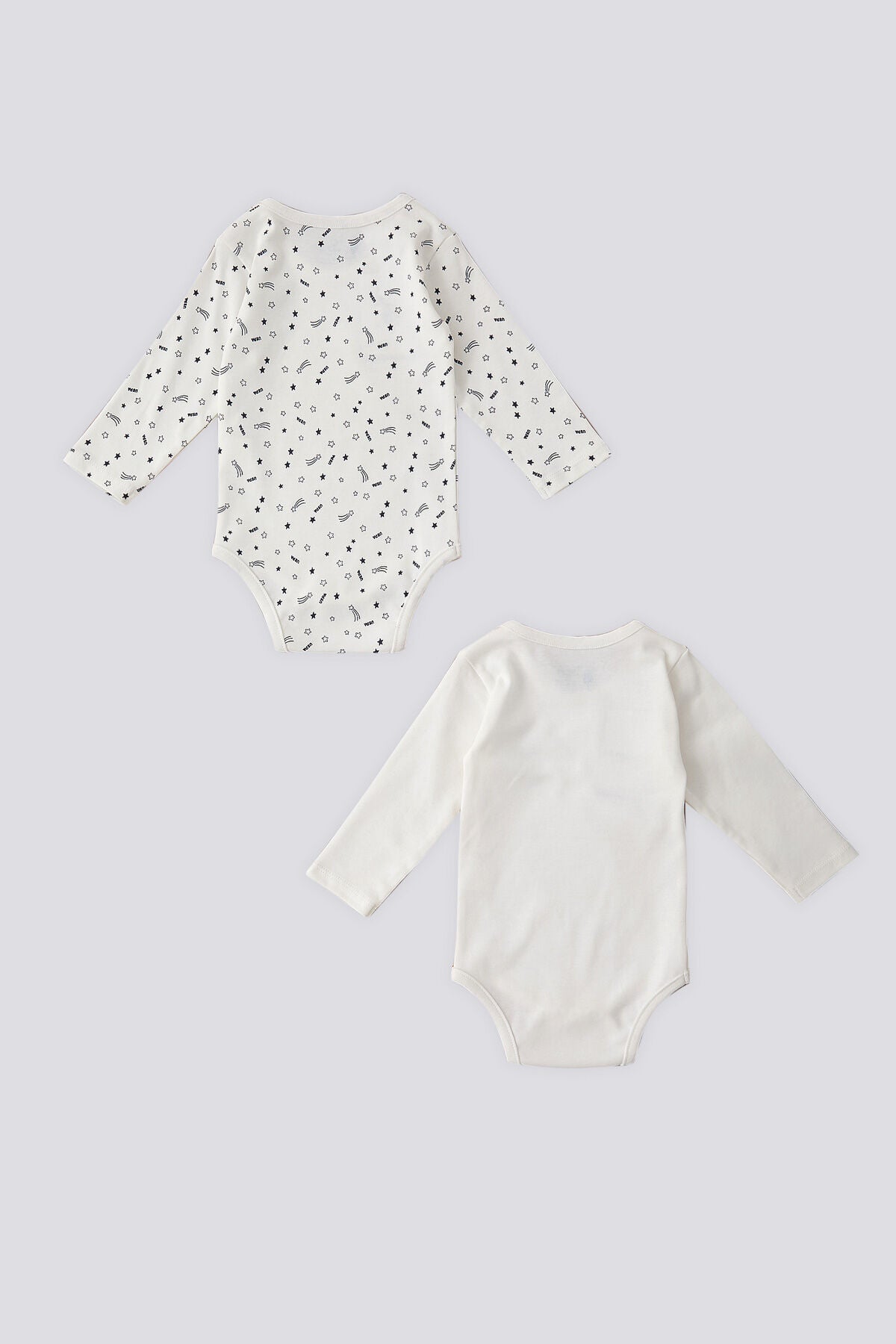 ERKEK BEBEK 2'Lİ UZUN KOLLU BODY SET
