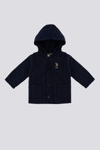 U.S. Polo Assn. Kız Bebek Kışlık Regular Fit Lacivert Kazak & Hırka & Yelek USB1449-B-V1