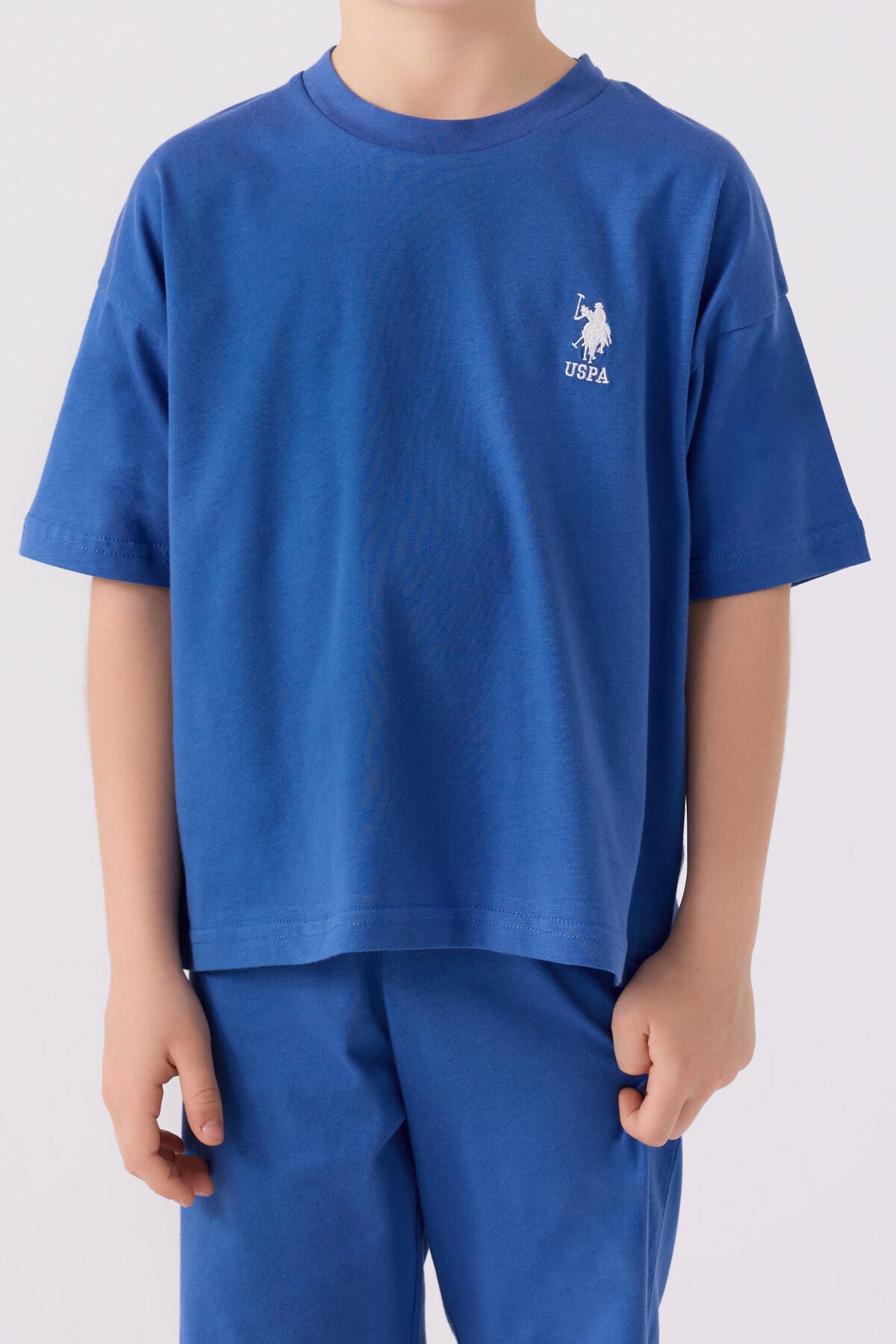 U.s. Polo Assn Erkek Çocuk Cobalt Bermuda Takımı