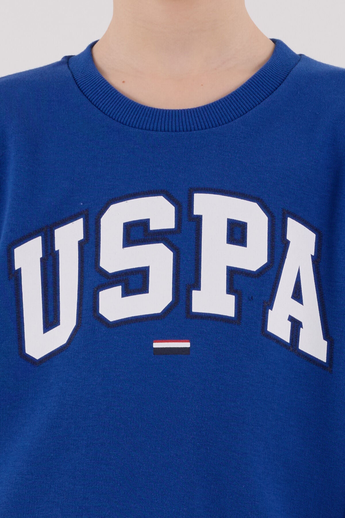 U.S. Polo Assn. Erkek Çocuk Kışlık Regular Fit Mavi Eşofman Takımı US2227-C-V3