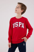 U.S. Polo Assn. Erkek Çocuk Kışlık Regular Fit Kırmızı Eşofman Takımı US2227-C-V2