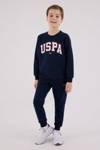 U.S. Polo Assn. Erkek Çocuk Kışlık Regular Fit Lacivert Eşofman Takımı US2227-C-V1