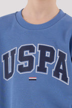 U.S. Polo Assn. Erkek Çocuk Kışlık Regular Fit Mavi Eşofman Takımı US2227-C-V5