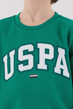 U.S. Polo Assn. Erkek Çocuk Kışlık Regular Fit Yeşil Eşofman Takımı US2227-C-V4