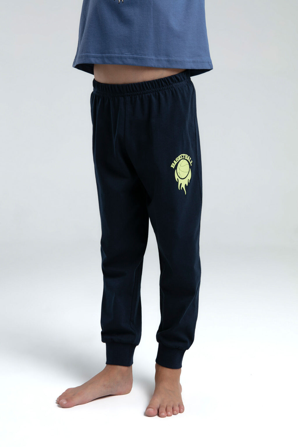 Erkek Çocuk Yeşil Kısa Kol Pijama Takım