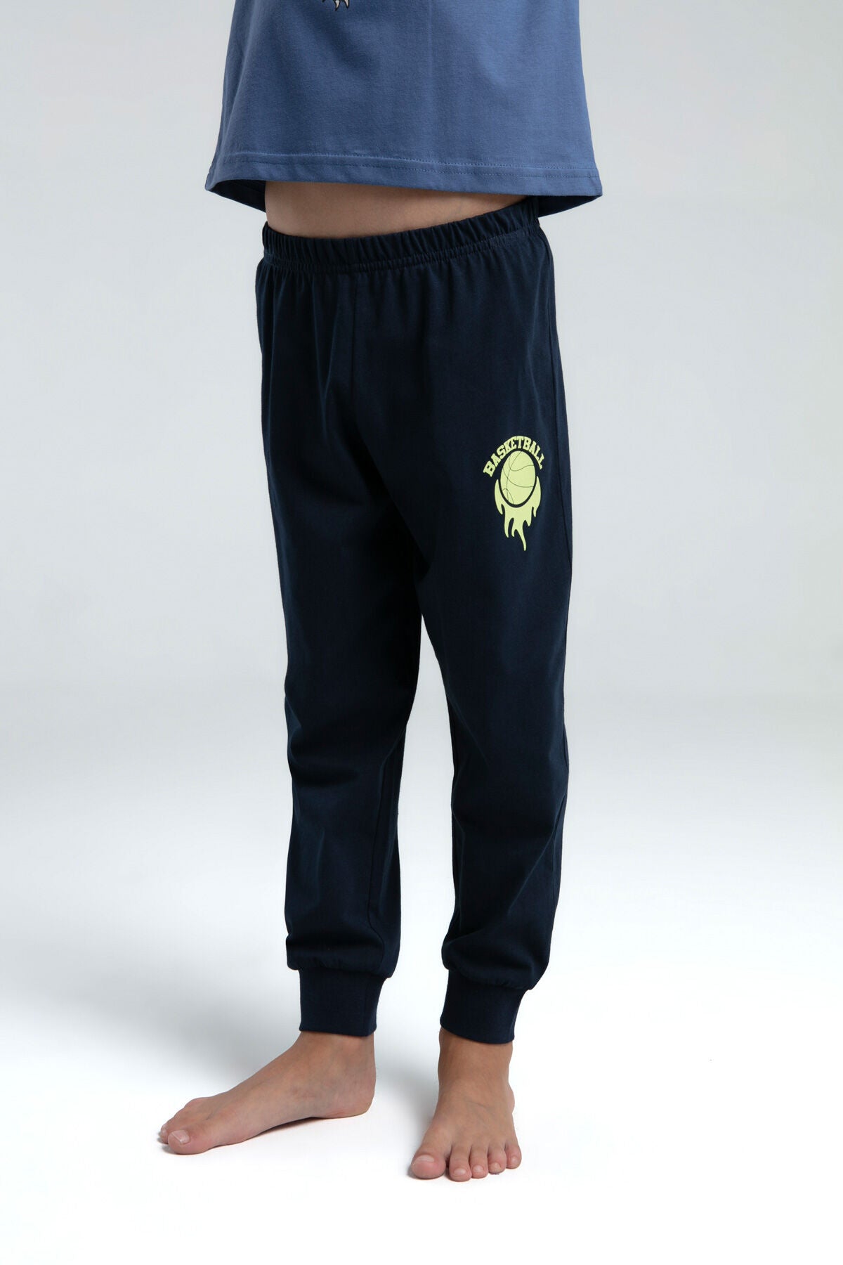 Erkek Çocuk Yeşil Kısa Kol Pijama Takım