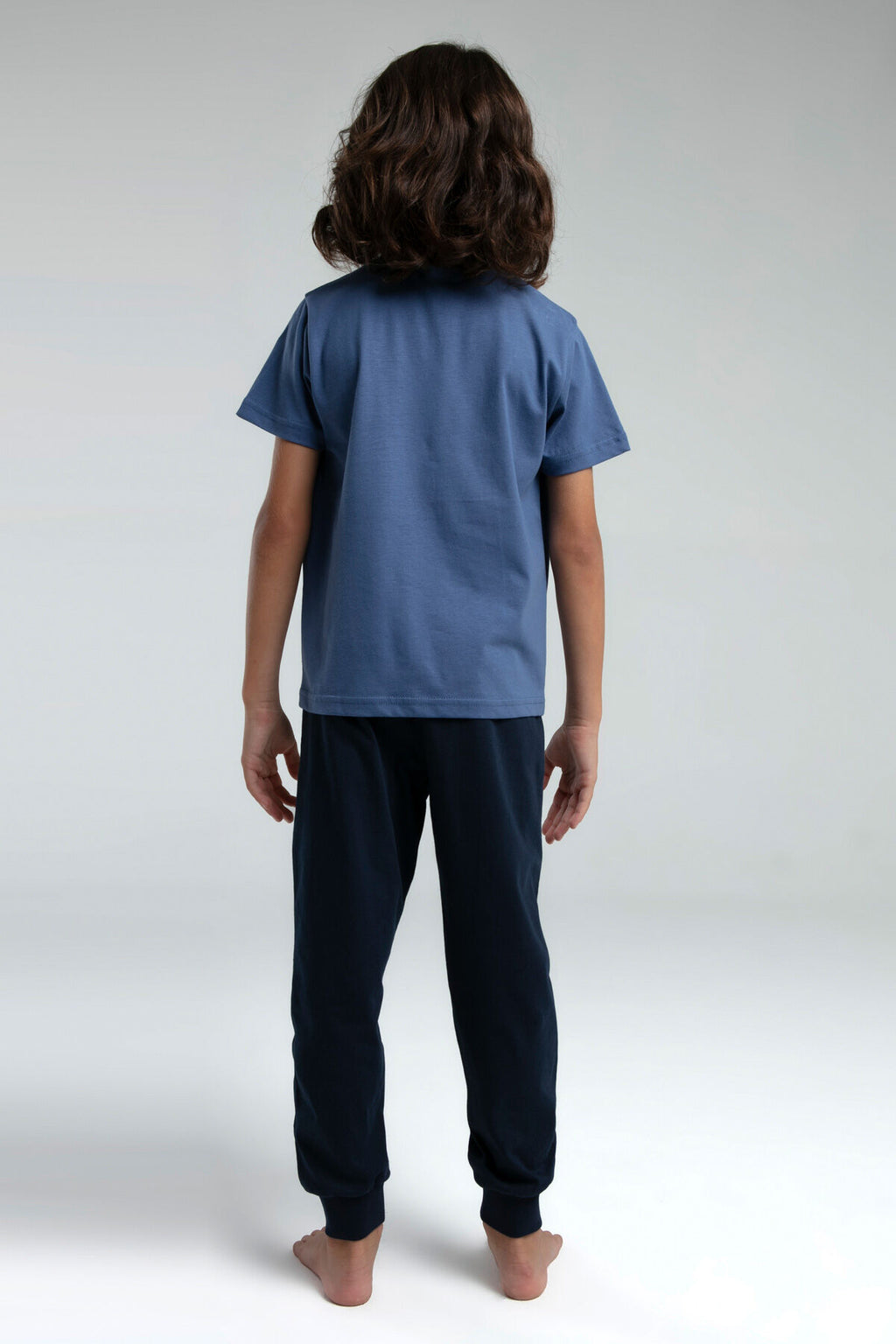 Erkek Çocuk Yeşil Kısa Kol Pijama Takım