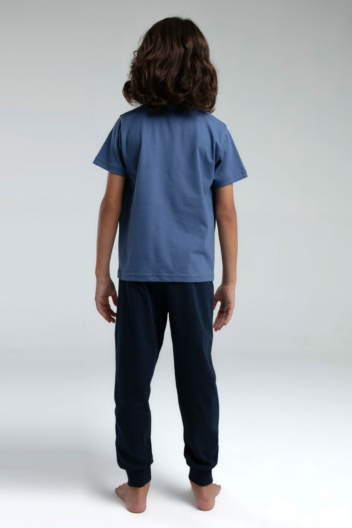 Erkek Çocuk Yeşil Kısa Kol Pijama Takım