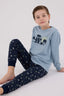 Rolypoly Erkek Çocuk Kışlık Regular Fit Yeşil Pijama Takımı RP3683-C-V2