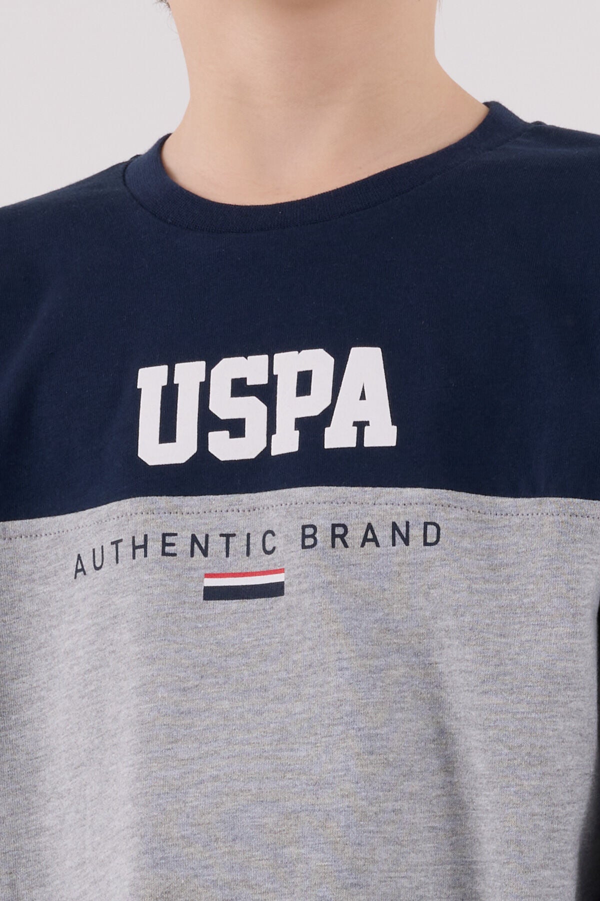 U.S. Polo Assn. Erkek Çocuk Bisiklet Yaka Pigment Baskılı Kışlık Regular Fit Lacivert Pijama Takımı US2220-C-V1