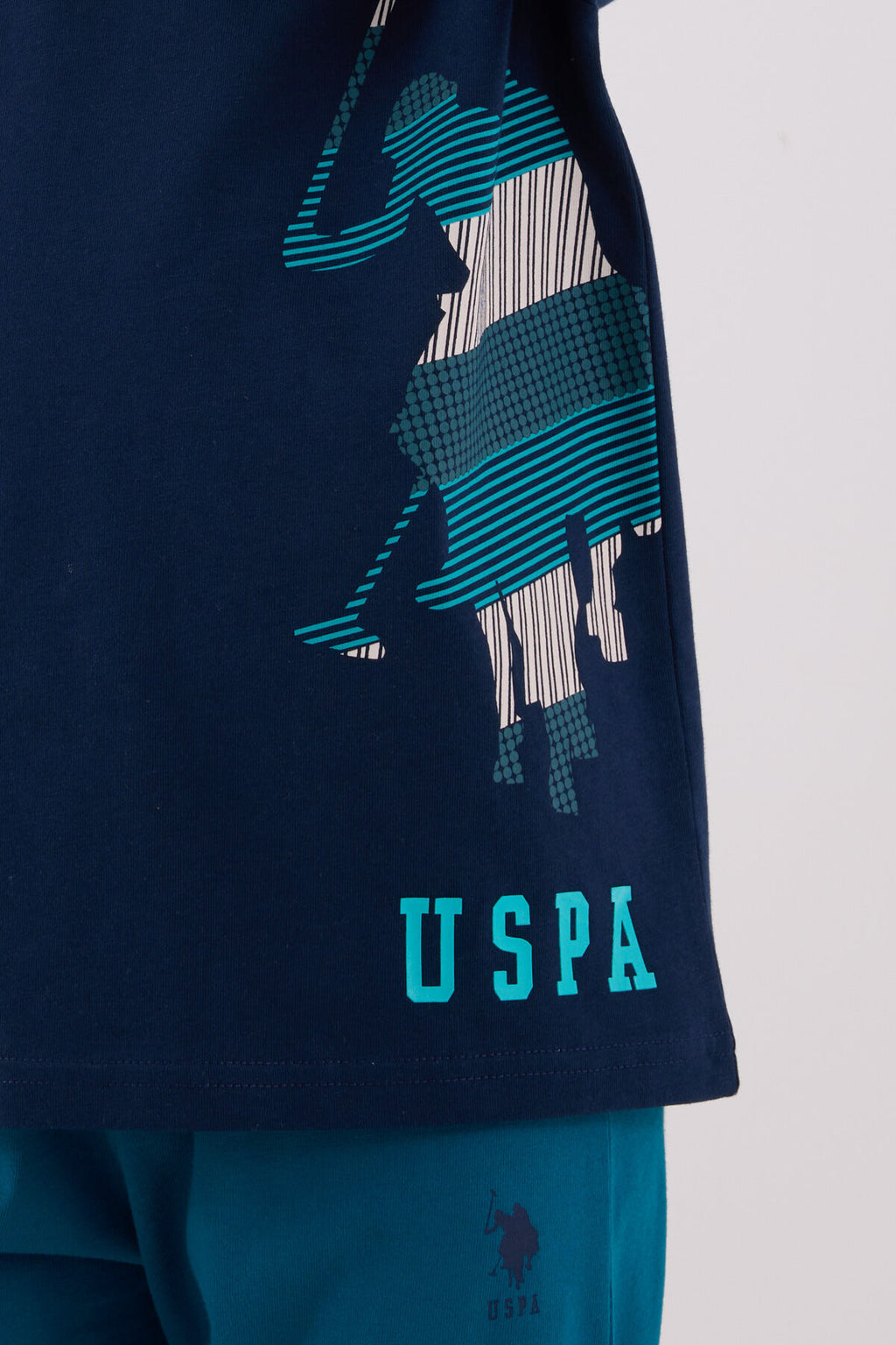 U.S. Polo Assn. Erkek Çocuk Kışlık Regular Fit Lacivert Pijama Takımı US2226-C-V2