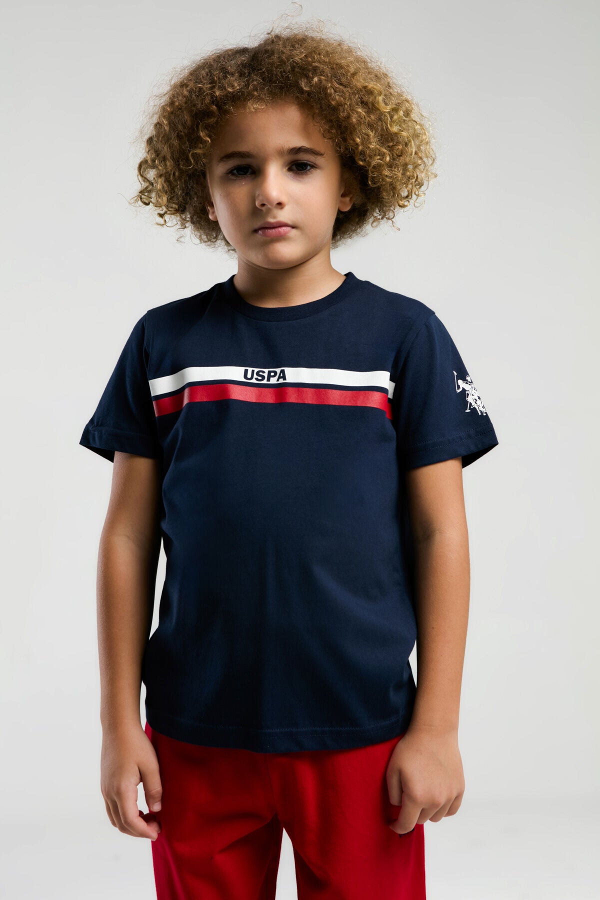 U.S. Polo Assn. Erkek Çocuk Lacivert Bermuda Takım Ürün ikincil görseli