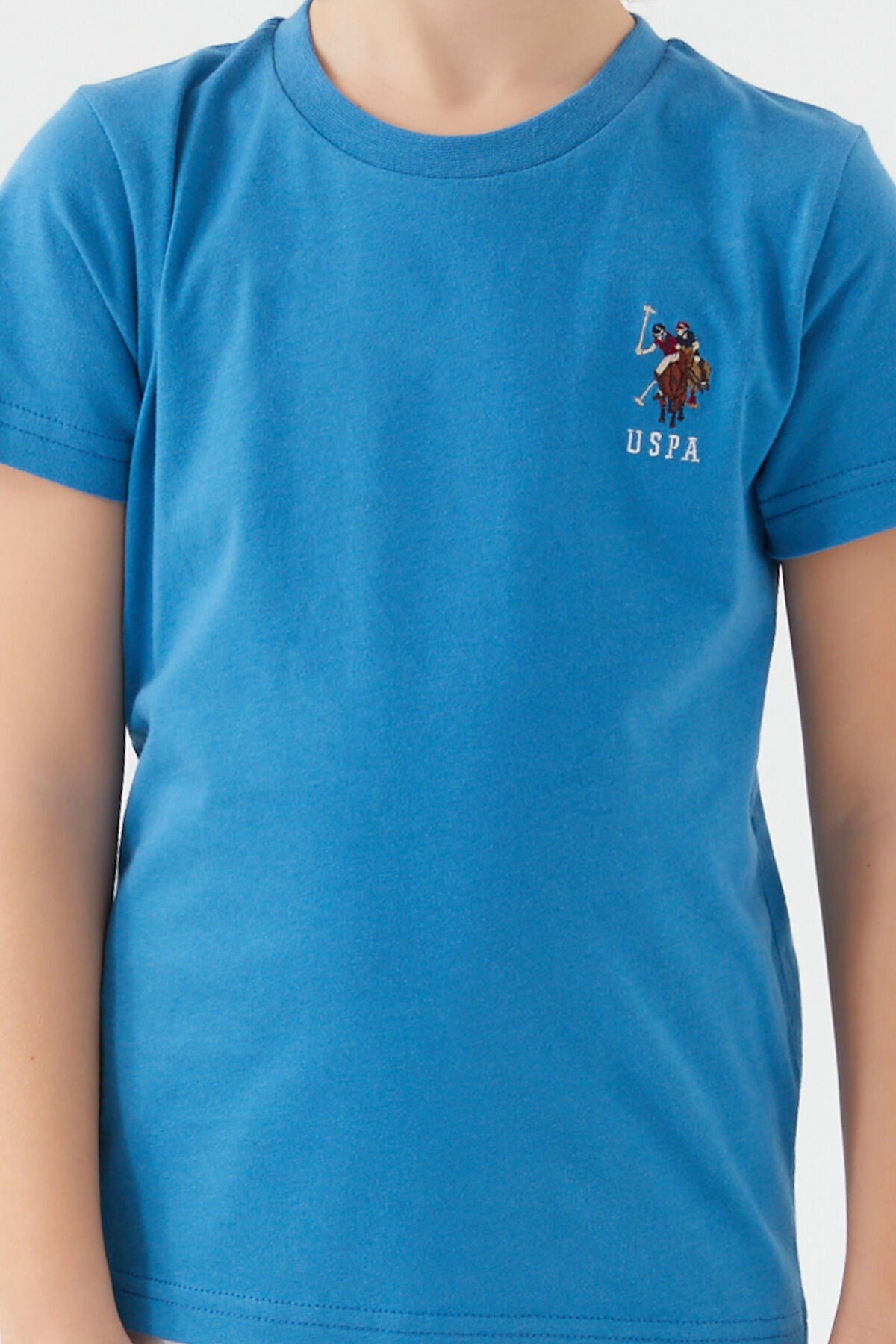 U.s. Polo Assn Light Blue Mavi Erkek Çocuk Bermuda Takım