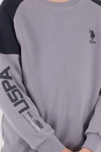 U.S. Polo Assn. Erkek Çocuk Kışlık Regular Fit Gri Eşofman Takımı US2221-C-V1