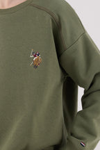 U.S. Polo Assn. Erkek Çocuk Kışlık Regular Fit Haki Eşofman Takımı US2228-C-V2