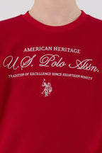 U.S. Polo Assn. Erkek Çocuk Kışlık Regular Fit Kırmızı Eşofman Takımı US2225-C-V3