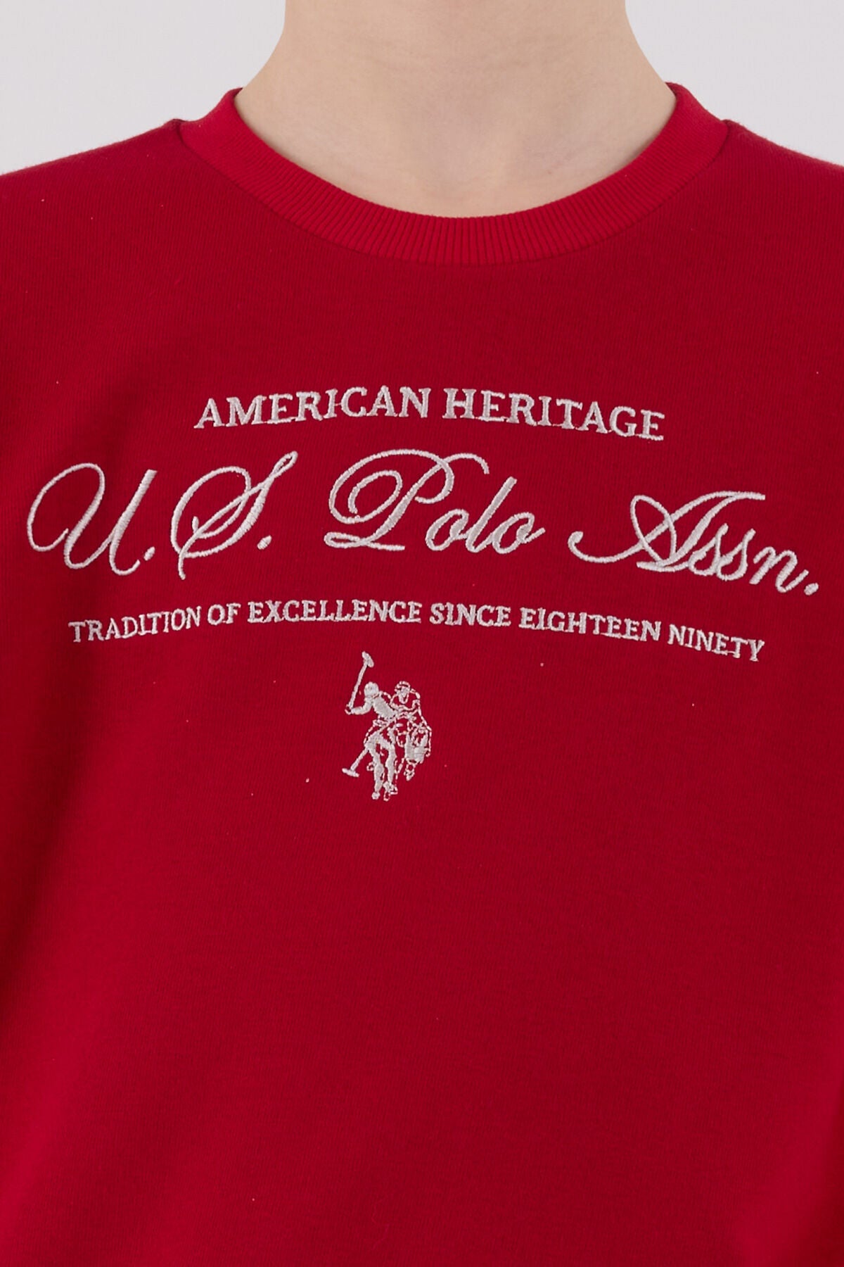 U.S. Polo Assn. Erkek Çocuk Kışlık Regular Fit Kırmızı Eşofman Takımı US2225-C-V3