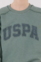 U.S. Polo Assn. Erkek Çocuk Kışlık Regular Fit Yeşil Eşofman Takımı US2229-C-V1