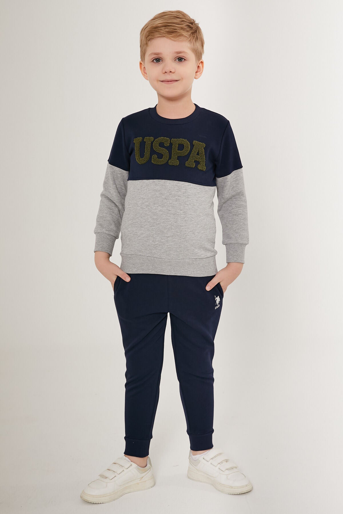 U.S. Polo Assn. Erkek Çocuk Lacivert Eşofman Takım