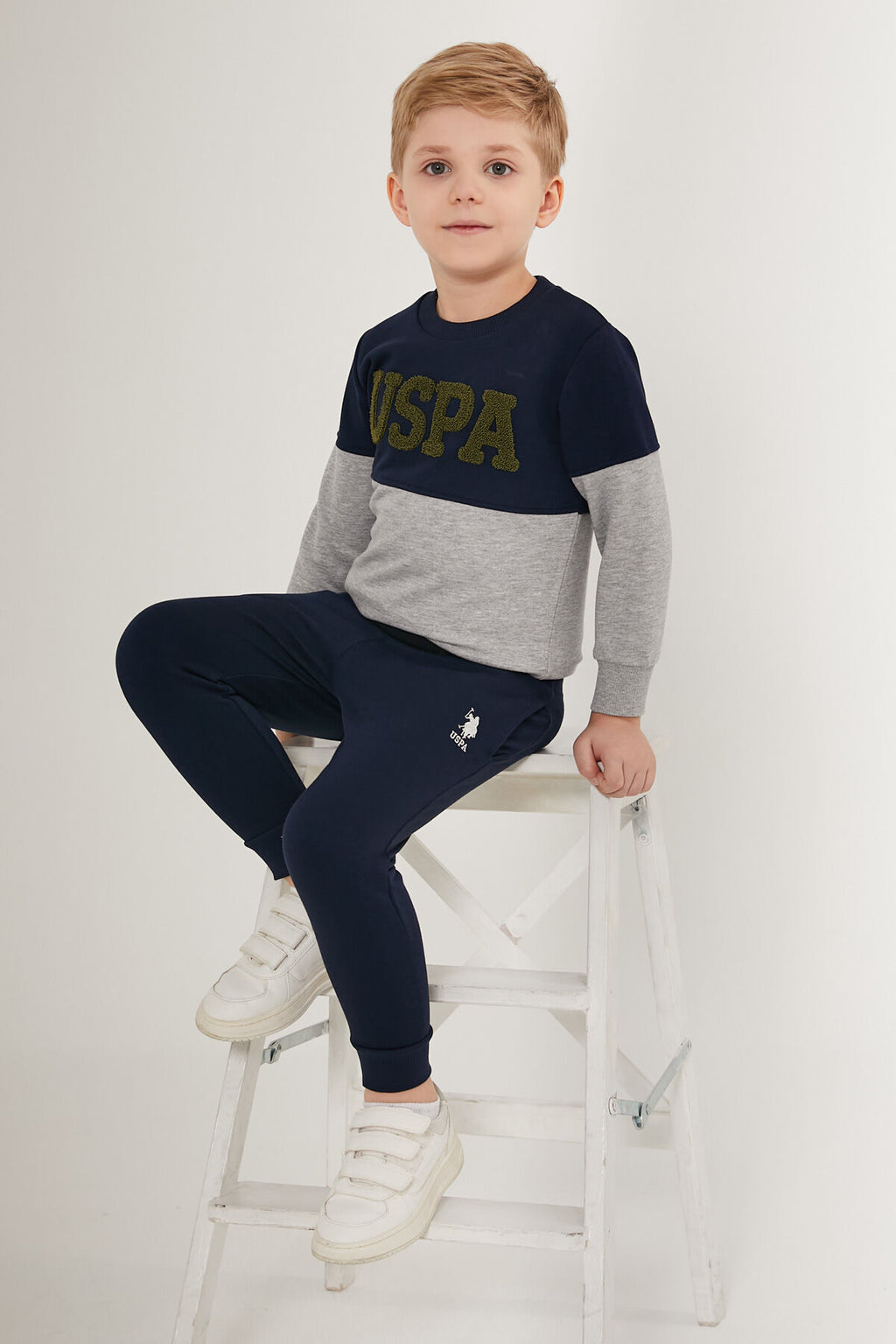 U.S. Polo Assn. Erkek Çocuk Lacivert Eşofman Takım