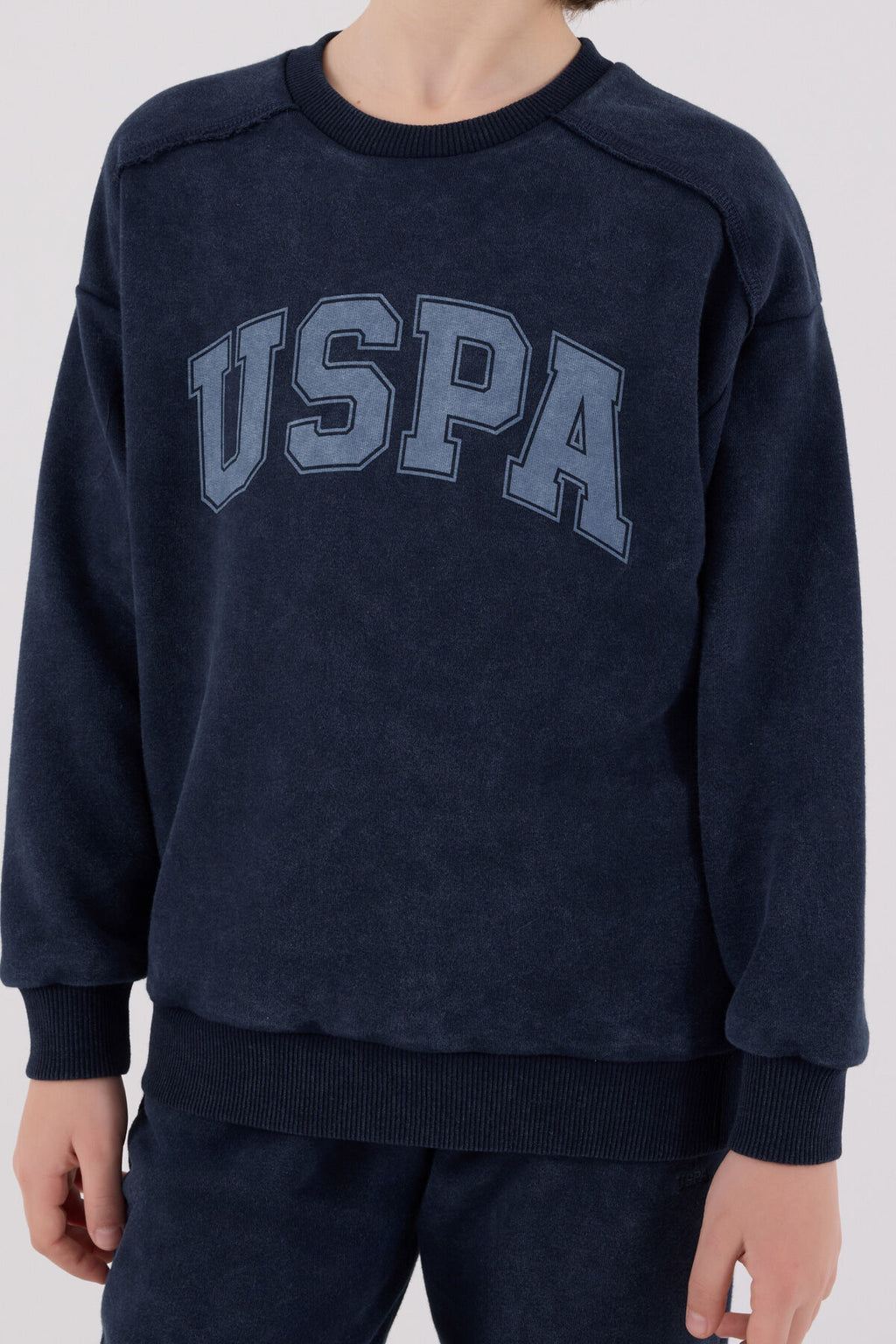 U.S. Polo Assn. Erkek Çocuk Kışlık Regular Fit Lacivert Eşofman Takımı US2229-C-V2