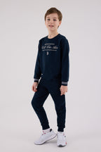 U.S. Polo Assn. Erkek Çocuk Kışlık Regular Fit Lacivert Eşofman Takımı US2225-C-V1