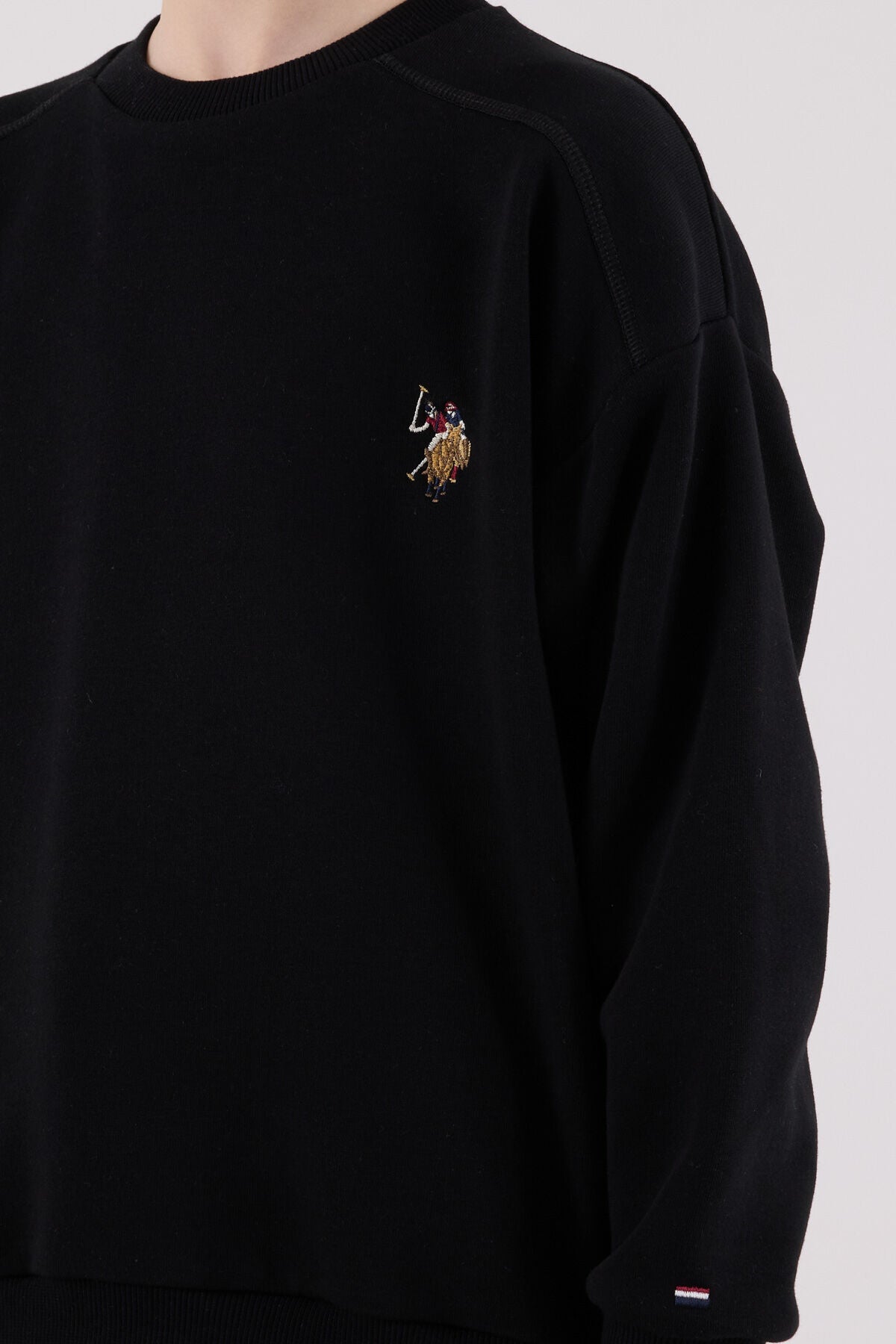 U.S. Polo Assn. Erkek Çocuk Kışlık Regular Fit Siyah Eşofman Takımı US2228-C-V5