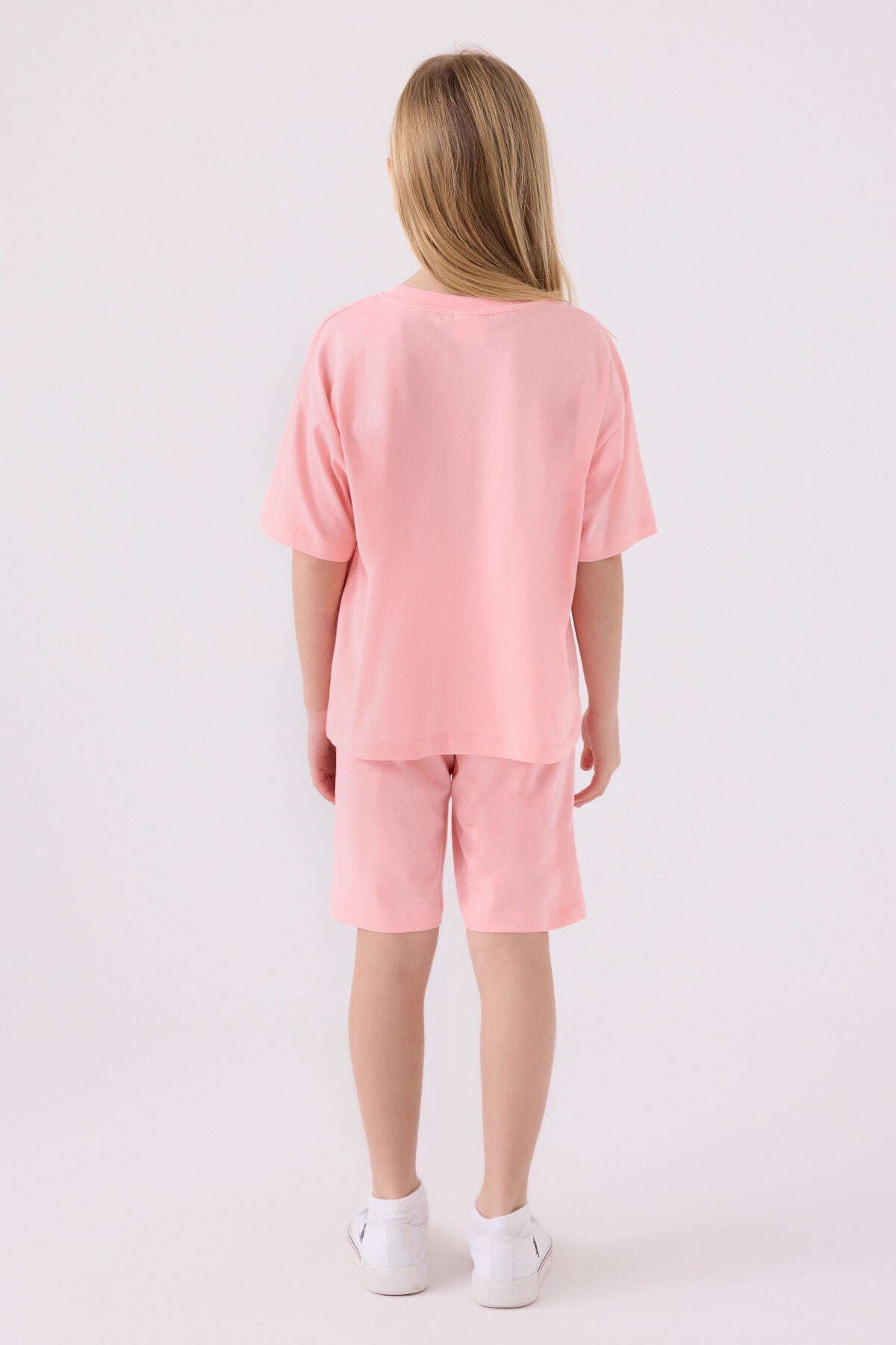 U.s. Polo Assn Kız Çocuk Coral Bermuda Takım