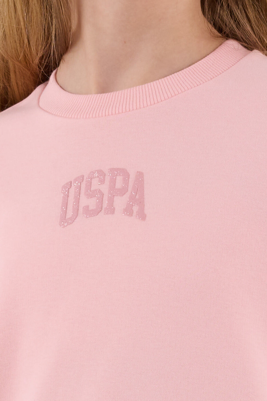 U.S. Polo Assn. Kız Çocuk Kışlık Regular Fit Pembe Eşofman Takımı US2320-C-V2
