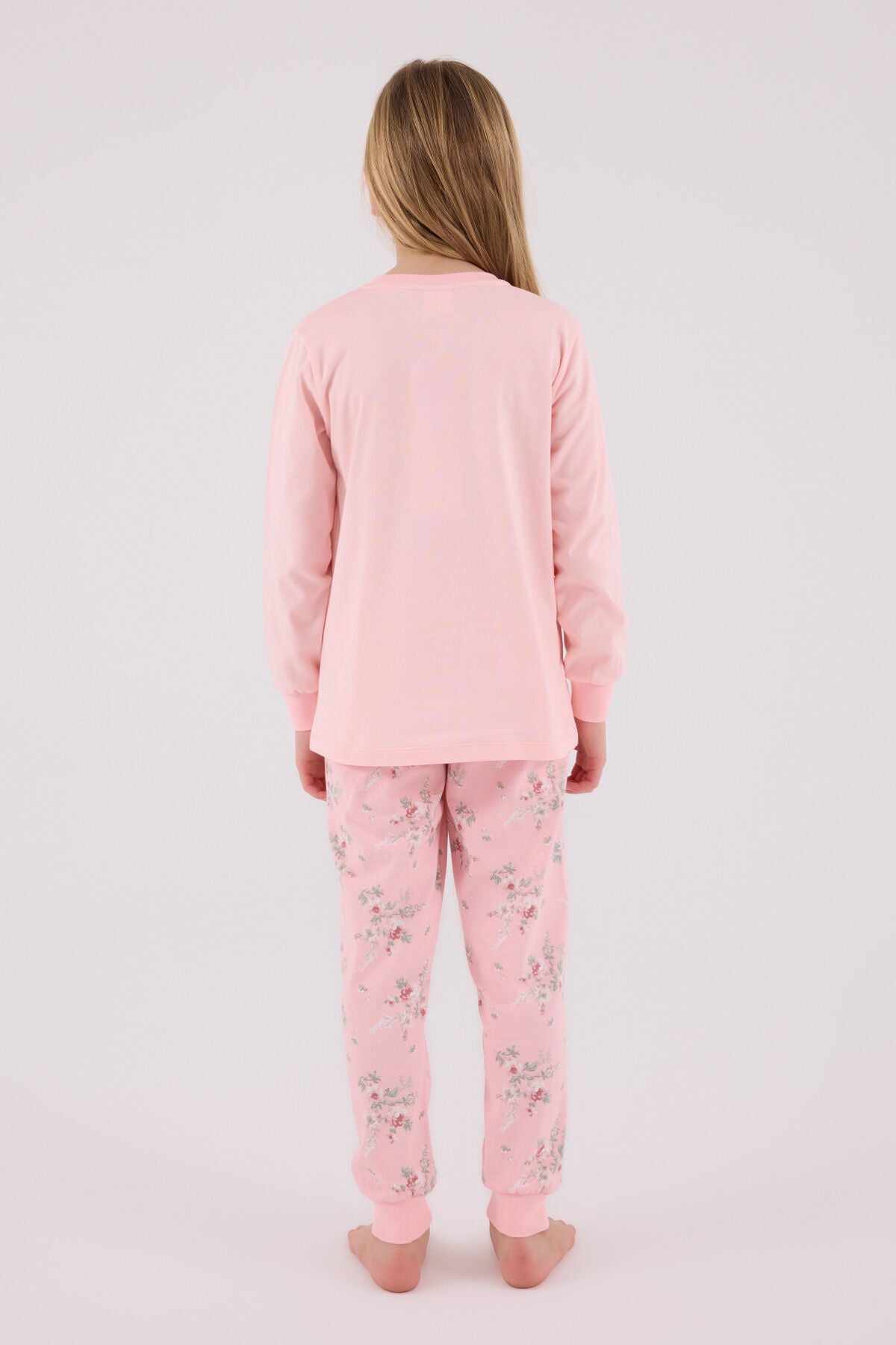 Rolypoly Kız Çocuk Pembe Pijama Takımı