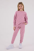 U.S. Polo Assn. Kız Çocuk Kışlık Regular Fit Pembe Eşofman Takımı US2302-C-V1